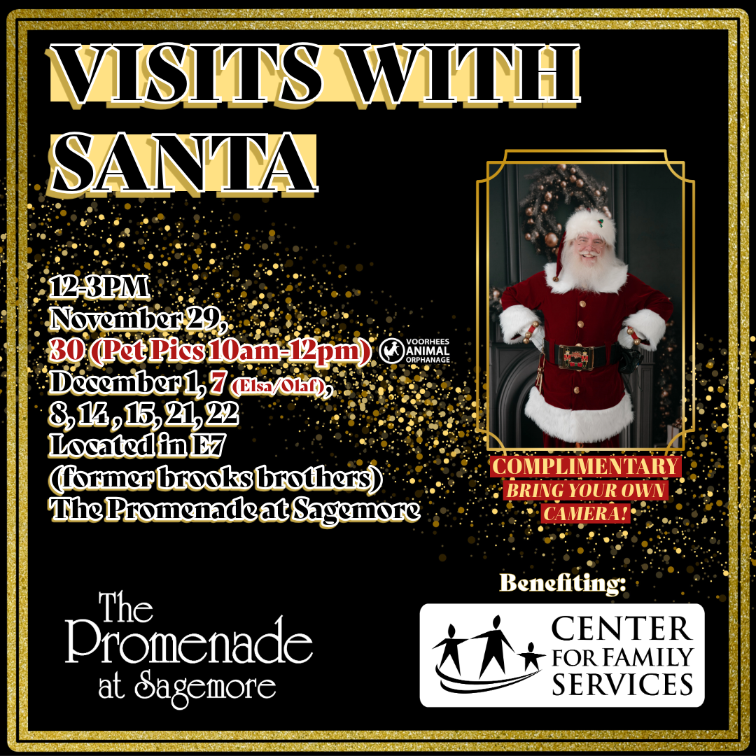 Visits With Santa Benefiting: Center For Family Services 